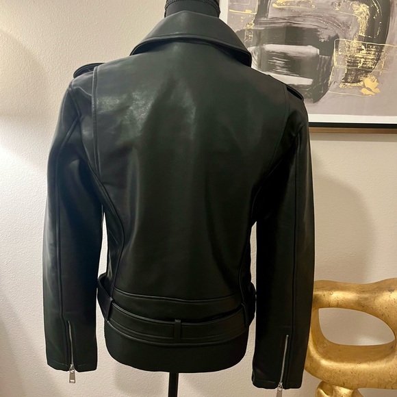 NWT Rebecca Minkoff Moto Jacket Black Medium - Picture 5 of 13